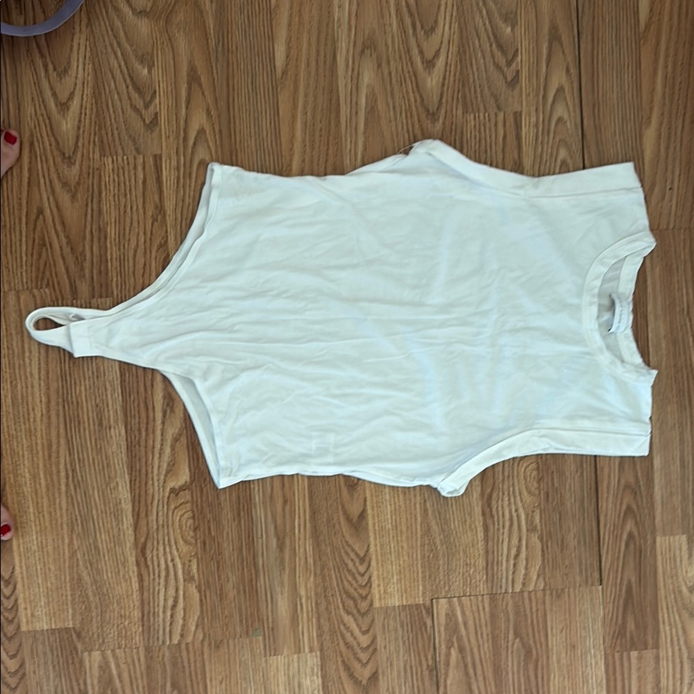 White Sleeveless Women's Top